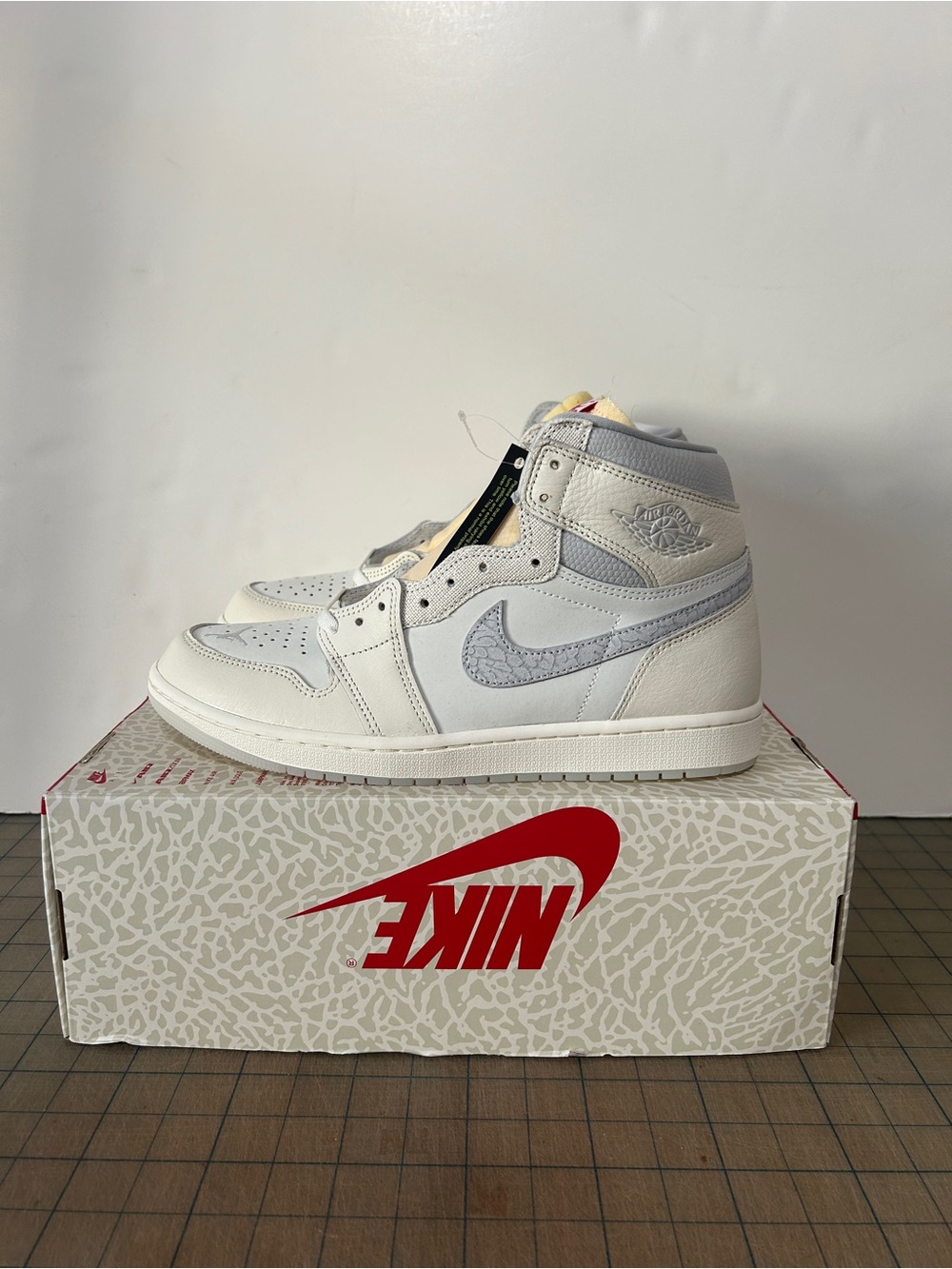 Air Jordan 1 High Retro OG ‘Sail Elephant Print’